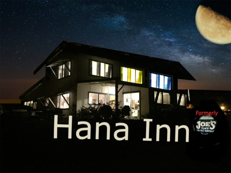 Hana Inn Renovations | Hana Inn, Formerly Joe's Place